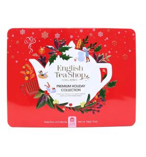 Lata Navidad Roja 36 filtros 54g English Tea Shop