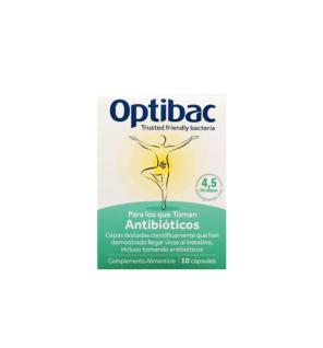 Para los que toman Antibioticos 10 caps Optibac