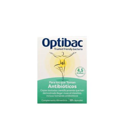 Para los que toman Antibioticos 10 caps Optibac