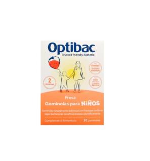 Gominolas para niños 30 unidades Optibac