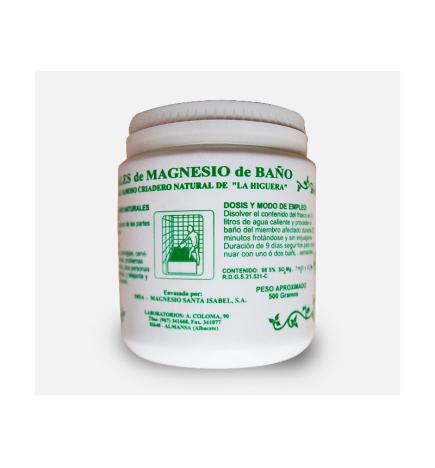 Sales de magnesio bote de 500 g Santa Isabel