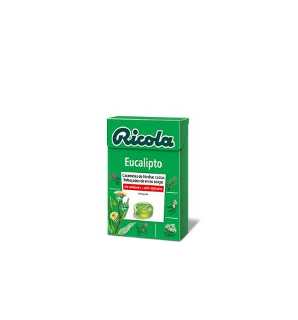 Caramelos de eucalipto sin azucar 50g Ricola