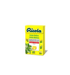 Caramelos de limon melisa sin azucar 50 g Ricola