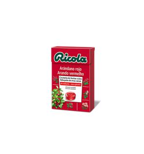 Caramelos de arandanos sin azucar 50 g Ricola