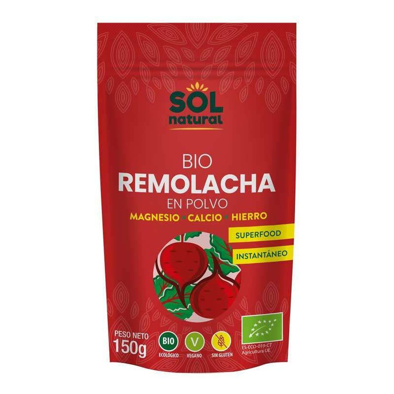 Remolacha roja en polvo bio 150g Sol Natural