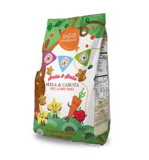 Galletas Manzana y Zanahoria Stella&Stello Bio 300g Sottotestelle