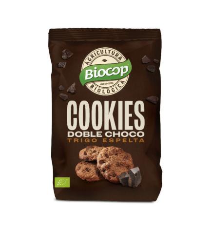 Cookies Trigo Espelta Doble Chocolate Bio 200g Biocop