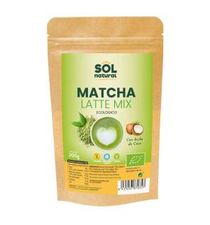 Matcha latte mix Bio 200g Sol Natural