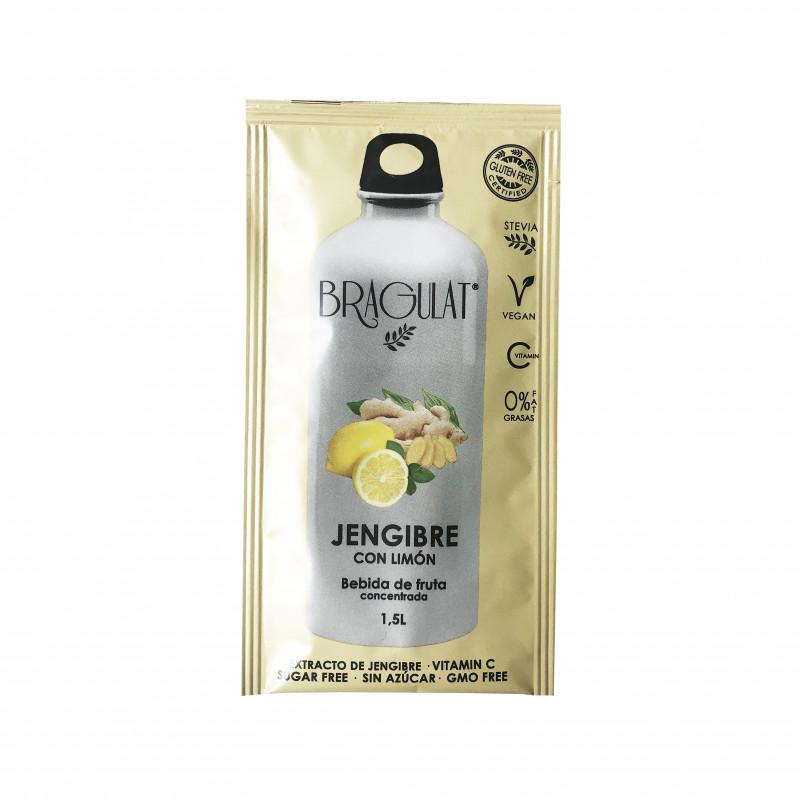 Bebida Soluble Jengibre y Limon 15x9g Bragulat