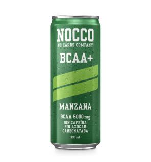 Bebida energetica Manzana BCAA+ Sin Cafeina 330ml Nocco