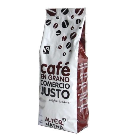 Cafe bio arabica en grano 1 kg Alternativa 3