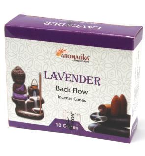 Conos de Incienso Reflujo Aromatika - Lavanda