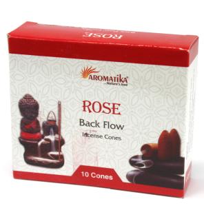 Conos de Incienso Reflujo Aromatika - Rosa