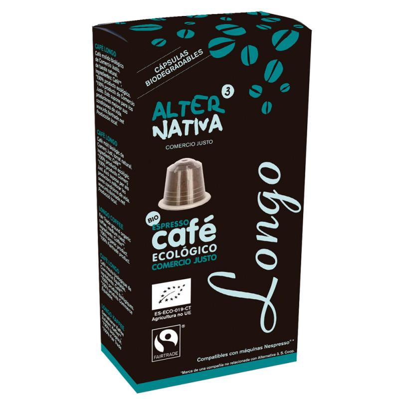 Cafe longo capsulas bio 10x5,5g Alternativa 3