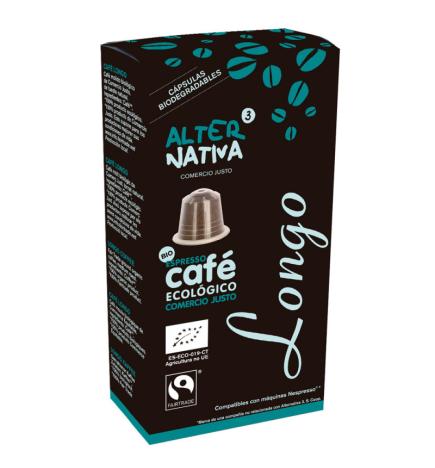 Cafe longo capsulas bio 10x5,5g Alternativa 3