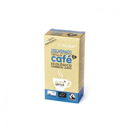 Cafe descafeinado capsulas compostables bio 10x5g Alternativa 3