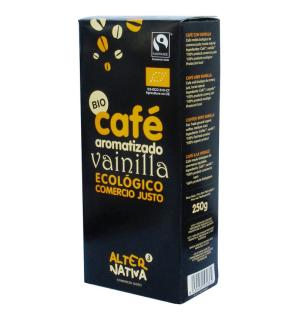 Cafe aromatizado a la vainilla molido bio 125g Alternativa 3