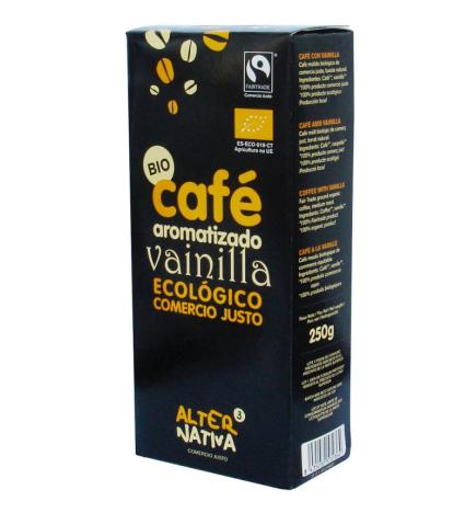 Cafe aromatizado a la vainilla molido bio 125g Alternativa 3