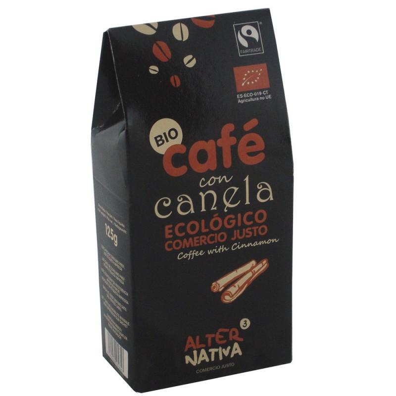 Cafe aromatizado a la canela molido bio 125 g Alternativa 3