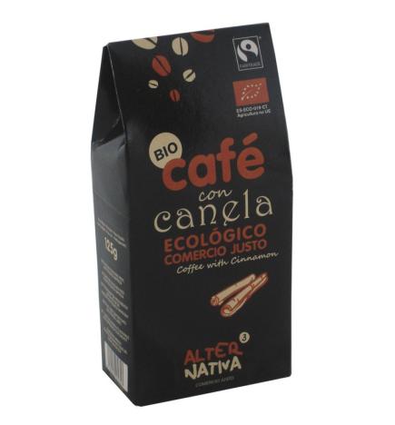 Cafe aromatizado a la canela molido bio 125 g Alternativa 3