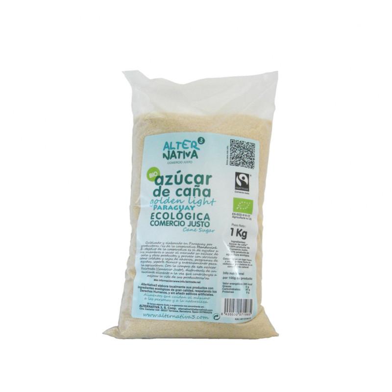 Azucar de caña golden light bio paraguay 1kg Alternativa3