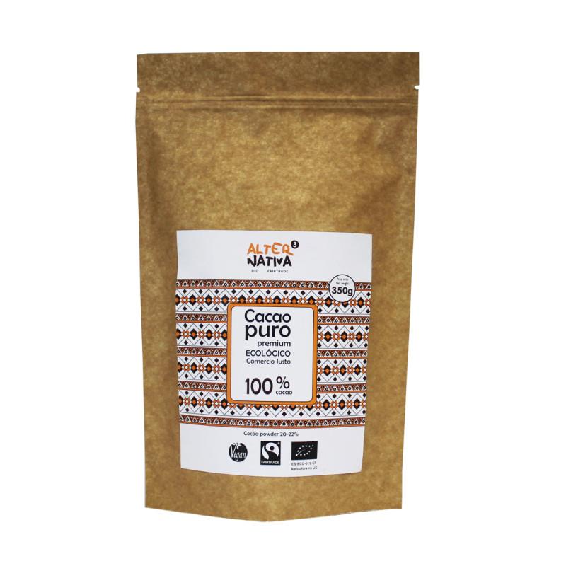 Cacao puro 21% M.G bio 350g Alternativa 3