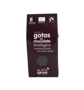 Mini gotas de chocolate 48% bio 225 g Alternativa 3