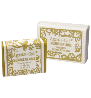 Jabón Artesanal de 140g - Rollo Marroquí