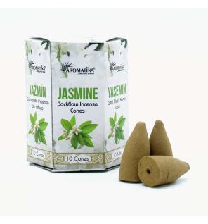 Paquete de 10 Incienso Masala Backflow - Jazmín