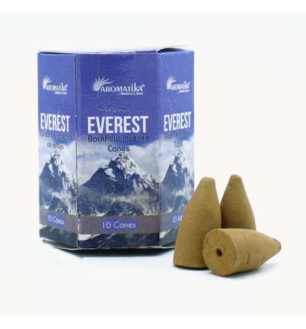 Pack de 10 Inciensos Masala Backflow - Everest