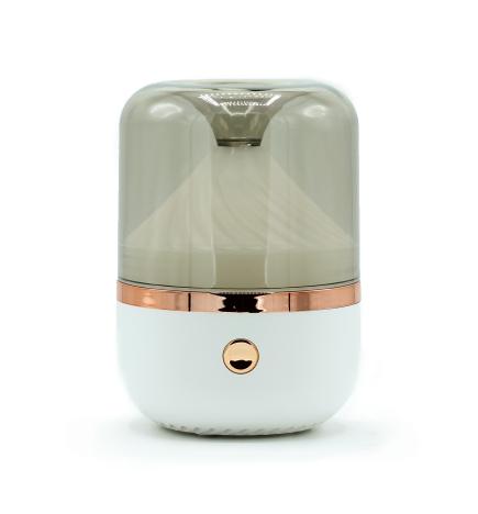 Difusor Aroma Blanco y Bronce - USB - Cambio de color