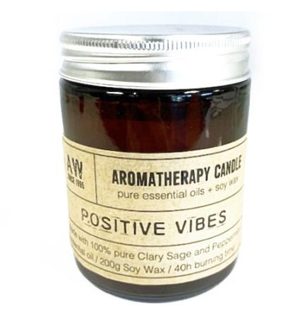 Vela para Aromaterapia - Vibraciones positivas