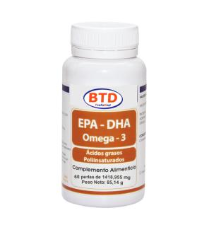 Epa-Dha Omega 3 60 perlas BTD