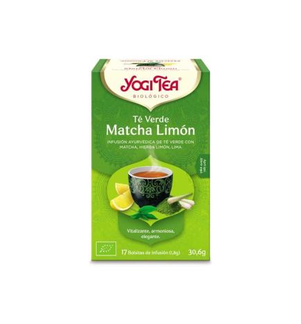 Yogi Tea Te verde Matcha Limon 17 filtros BIO