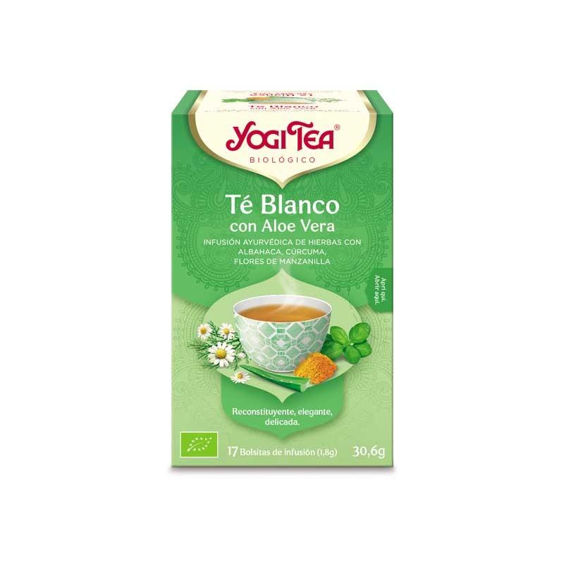 Yogi tea te blanco con aloe vera bio 17 filtro BIO