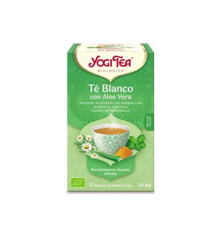 Yogi tea te blanco con aloe vera bio 17 filtro BIO