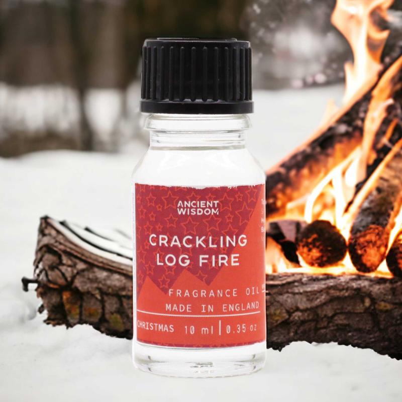 Crackling Log Fire Fragrance Oil 10ml