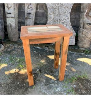 Mesa - Soporte de exhibición - Madera reciclada