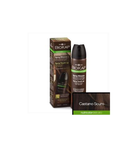 SPRAY TOUCH-UP CASTAÑO OSCURO 75 ML.BIOKAP