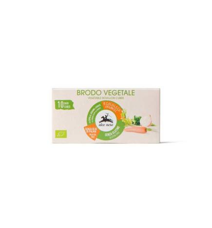 Cubitos de caldo vegetal bio 100 g Alce Nero