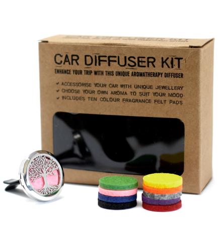 Kit difusor para coche - Árbol de la vida - 30mm