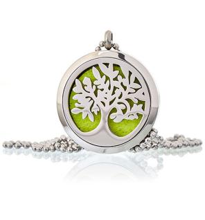 Collar difusor de aromaterapia 30mm - Árbol de la vida