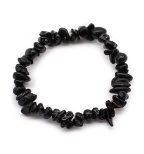 Pulsera Fragmentos de Piedras Preciosas - Ágata negra