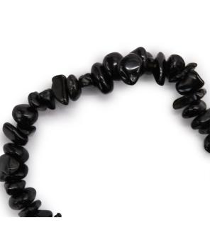 Pulsera Fragmentos de Piedras Preciosas - Ágata negra