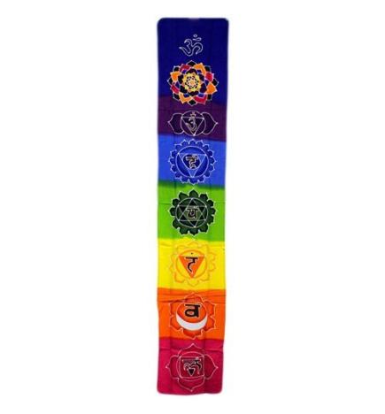 Banner vertical Chakra - Arco iris 183x35cm