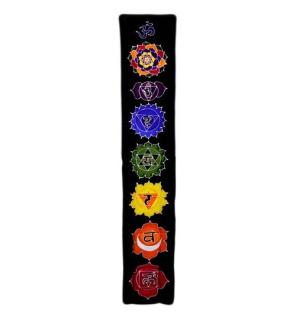 Banner vertical Chakra - Medianoche 183x35cm