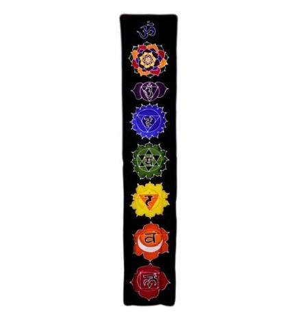 Banner vertical Chakra - Medianoche 183x35cm