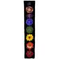 Banner vertical Chakra - Medianoche 183x35cm