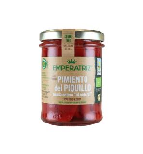 Pimiento del piquillo asado entero bio 212ml Emperatriz