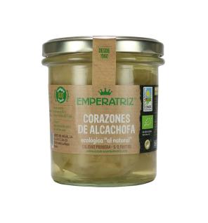 Alcachofa corazones al natural bio 355ml Emperatriz